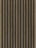 Mexen Lam-F lamas de pared acústicas 275 x 31,5 cm, fieltro 6 mm, Roble Espresso - S105-275317-2812-065
