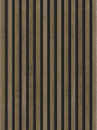Mexen Lam-F lamelles acoustiques murales 275 x 31,5 cm, feutre 6 mm, Chêne Espresso - S105-275317-2812-065