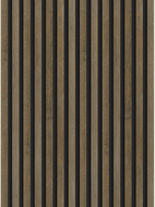 Mexen Lam-F lattes acoustiques murales 275 x 31,5 cm, feutre 6 mm, Chêne Espresso - S105-275317-2812-065