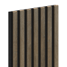 Mexen Lam-F Acoustic Wall Slats 275 x 31.5 cm, 6 mm Felt, Espresso Oak - S105-275317-2812-065