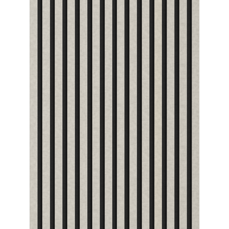 Mexen Lam-F lames murales acoustiques 275 x 31,5 cm, feutre 6 mm, Lin Gris - S105-275317-2812-068