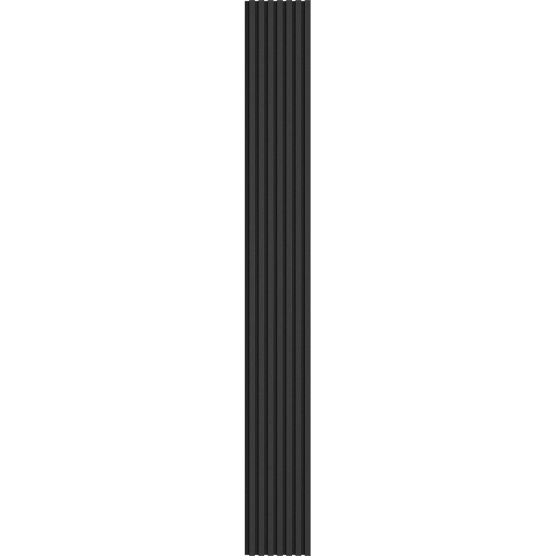 Mexen Lam-F lamele ścienne akustyczne 275 x 31,5 cm, filc 6 mm, Len Czarny - S105-275317-2812-069