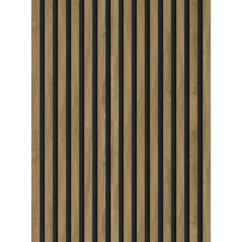 Mexen Lam-F Akustik-Wandlamellen 275 x 31,5 cm, Filz 6 mm, Klassische Eiche - S105-275317-2812-072