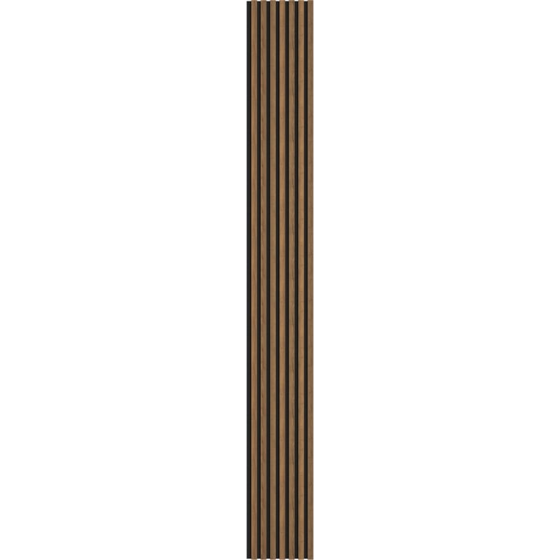 Mexen Lam-F lamele ścienne akustyczne 275 x 31,5 cm, filc 6 mm, Dąb Mocca - S105-275317-2812-074