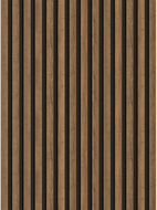 Mexen Lam-F acoustic wall slats 275 x 31.5 cm, 6 mm felt, Mocca Oak - S105-275317-2812-074