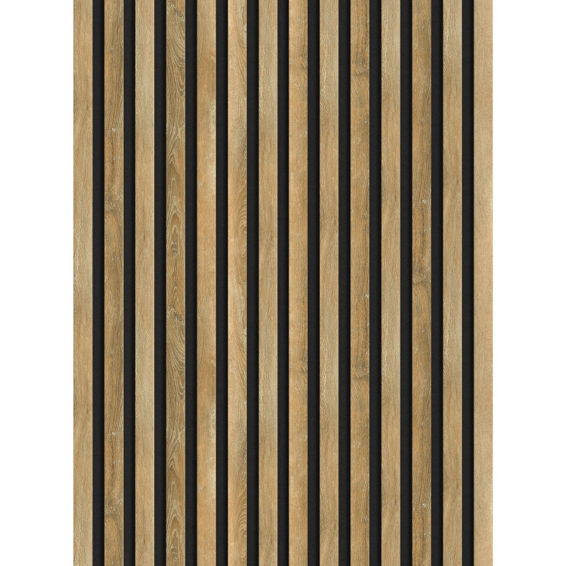 Mexen Lam-F lamelle acustiche da parete 275 x 31,5 cm, feltro 6 mm, Rovere Miele - S105-275317-2812-066