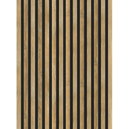 Mexen Lam-F akustische Wandlatten 275 x 31,5 cm, Filz 6 mm, Honigeiche - S105-275317-2812-066