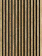 Mexen Lam-F lamelles murales acoustiques 275 x 31,5 cm, feutre 6 mm, Chêne Miel - S105-275317-2812-066