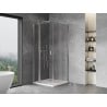 Mexen Mist T Duschkabine schwenkbar 70 x 70 cm, transparent, Chrom - 8A4T-070-070-01-00