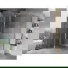 Mexen Mist T Duschkabine klappbar 110 x 70 cm, transparent, Chrom - 8A4T-110-070-01-00