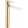 Mexen Zero hohe Waschtischarmatur, gold - 71110-50