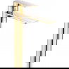 Mexen Zero rubinetto alto per lavabo, oro - 71110-50