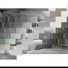 Mexen Mist T Duschkabine klappbar 100 x 100 cm, transparent, Chrom - 8A4T-100-100-01-00