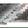 Mexen Mist T Duschkabine klappbar 100 x 100 cm, transparent, Chrom - 8A4T-100-100-01-00