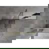 Mexen Mist T Duschkabine schwenkbar 80 x 80 cm, transparent, gold - 8A4T-080-080-50-00