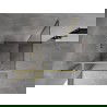 Mexen Mist T draaideur douchecabine 120 x 120 cm, transparant, goud geborsteld - 8A4T-120-120-55-00