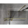 Mexen Mist T klizna tuš kabina 115 x 85 cm, prozirna, zlatna četkana - 8A4T-115-085-55-00