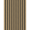 Mexen Lam-B Wall Slats 275 x 30 cm, 4 mm HDF Board, Technical Veneer, Linen Walnut - S100-275307-3015-015