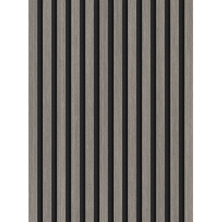 Mexen Lam-F Akustische Wandpaneele 275 x 30 cm, Filz 8 mm, technisches Furnier, Silberne Eiche - S105-275307-3015-007