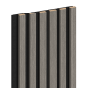 Mexen Lam-F lamejas de pared acústicas 275 x 30 cm, fieltro 8 mm, chapa técnica, Roble Plateado - S105-275307-3015-007