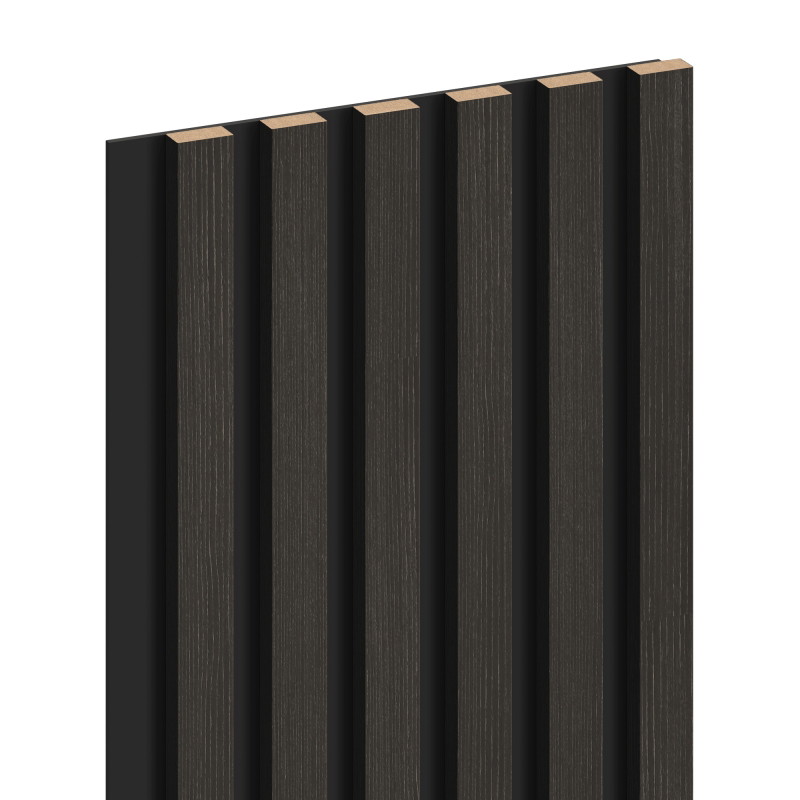 Mexen Lam-B seinäpaneelit 275 x 30 cm, HDF-levy 4 mm, tekninen viilu, Hopeapähkinä - S100-275307-3015-009