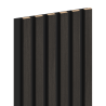 Mexen Lam-B paneles de pared 275 x 30 cm, tablero HDF 4 mm, chapa técnica, Nogal Plateado - S100-275307-3015-009