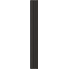 Mexen Lam-B paneles de pared 275 x 30 cm, tablero HDF 4 mm, chapa técnica, Nogal Plateado - S100-275307-3015-009