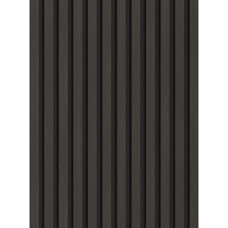 Mexen Lam-F akustische Wandpaneele 275 x 30 cm, Filz 8 mm, technisches Furnier, Silbernuß - S105-275307-3015-009