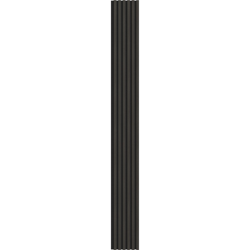 Mexen Lam-F lattes murales acoustiques 275 x 30 cm, feutre 8 mm, placage technique, Noyer Argenté - S105-275307-3015-009