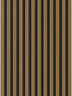 Mexen Lam-F akoestische wandlamellen 275 x 30 cm, vilt 8 mm, technische fineer, Gouden Teak - S105-275307-3015-014