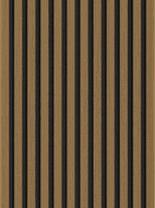 Mexen Lam-F akustische Wandpaneele 275 x 30 cm, 8 mm Filz, technisches Furnier, Goldenes Teak - S105-275307-3015-014