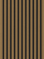 Mexen Lam-F lamele ścienne akustyczne 275 x 30 cm, filc 8 mm, fornir techniczny, Teak Złocisty - S105-275307-3015-014