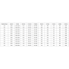Mexen Mist Duschabtrennung, 140 cm, transparent, schwarz - 8A4-140-001-70-00