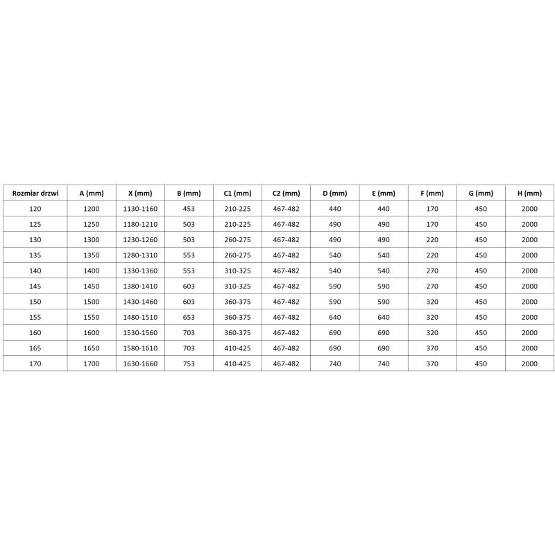 Mexen Mist labās puses 155 cm veramās dušas durvis, melns rāmis, melnas - 8A4-155-001-70-70-P