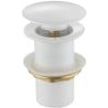 Mexen klik-klak stop wit, rond - 79910-20