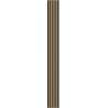 Mexen Lam-F lamelles anciennes acoustiques 275 x 30 cm, feutre 8 mm, placage technique, Chêne Noble - S105-275307-3015-004