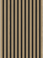 Mexen Lam-F Acoustic Wall Slats 275 x 30 cm, 8 mm Felt, Technical Veneer, Noble Oak - S105-275307-3015-004