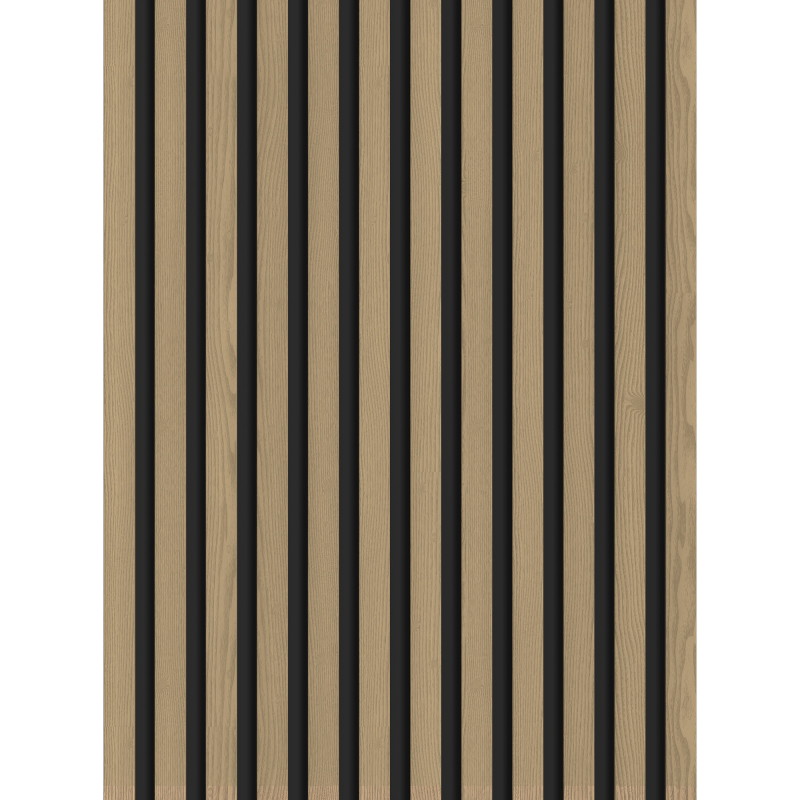 Mexen Lam-B seinäpaneelit 275 x 30 cm, HDF-levy 4 mm, tekninen viilu, Ylväs tammi - S100-275307-3015-004