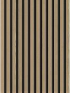 Mexen Lam-B lamas de pared 275 x 30 cm, tablero HDF de 4 mm, chapa técnica, Roble Noble - S100-275307-3015-004