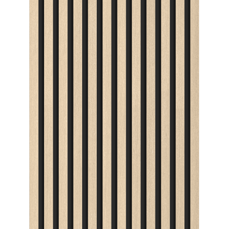 Mexen Lam-B Probe der Wandlamellen, HDF-Platte 4 mm, technisches Furnier, Sand-Eiche - S100-001-S