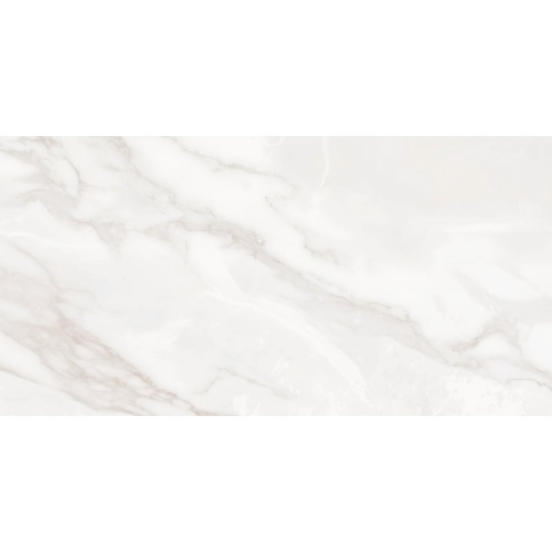 Mexen Sparta Bianco muestra de gres esmaltado rectificado. G1, baldosa para pared y suelo 120 x 60 cm, brillo - TL101-00-S