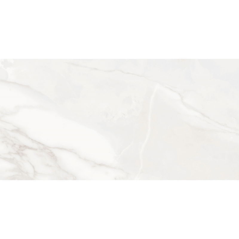 Mexen Sparta Bianco glazētas porcelāna flīzes paraugs rekt. G1, grīdas un sienu flīze 120 x 60 cm, spīdums - TL101-00-S