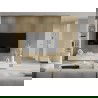 Mexen Lam-B lamelles murales 275 x 30 cm, panneau HDF 4 mm, placage technique, Chêne Doré - S100-275307-3015-003