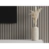 Mexen Lam-B lamele ścienne 275 x 30 cm, płyta HDF 4 mm, fornir techniczny, Dąb Popielaty - S100-275307-3015-005