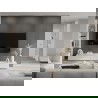 Mexen Lam-B Wandpaneele 275 x 30 cm, HDF-Platte 4 mm, technisches Furnier, Stahleiche - S100-275307-3015-006