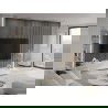 Mexen Lam-B Wandpaneele 275 x 30 cm, HDF-Platte 4 mm, technisches Furnier, Stahleiche - S100-275307-3015-006