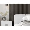 Mexen Lam-B lamele ścienne 275 x 30 cm, płyta HDF 4 mm, fornir techniczny, Dąb Srebrzysty - S100-275307-3015-007