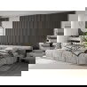 Mexen Lam-B Wandlamellen 275 x 30 cm, HDF-Platte 4 mm, technisches Furnier, Silberneiche - S100-275307-3015-007