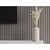 Mexen Lam-B wandlamellen 275 x 30 cm, HDF-plaat 4 mm, technische fineer, Zilver Eik - S100-275307-3015-007