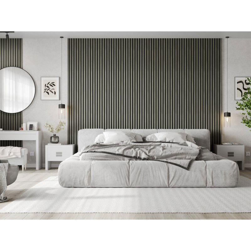 Mexen Lam-B lamelles murales 275 x 30 cm, panneau HDF 4 mm, placage technique, Chêne Heritage - S100-275307-3015-008